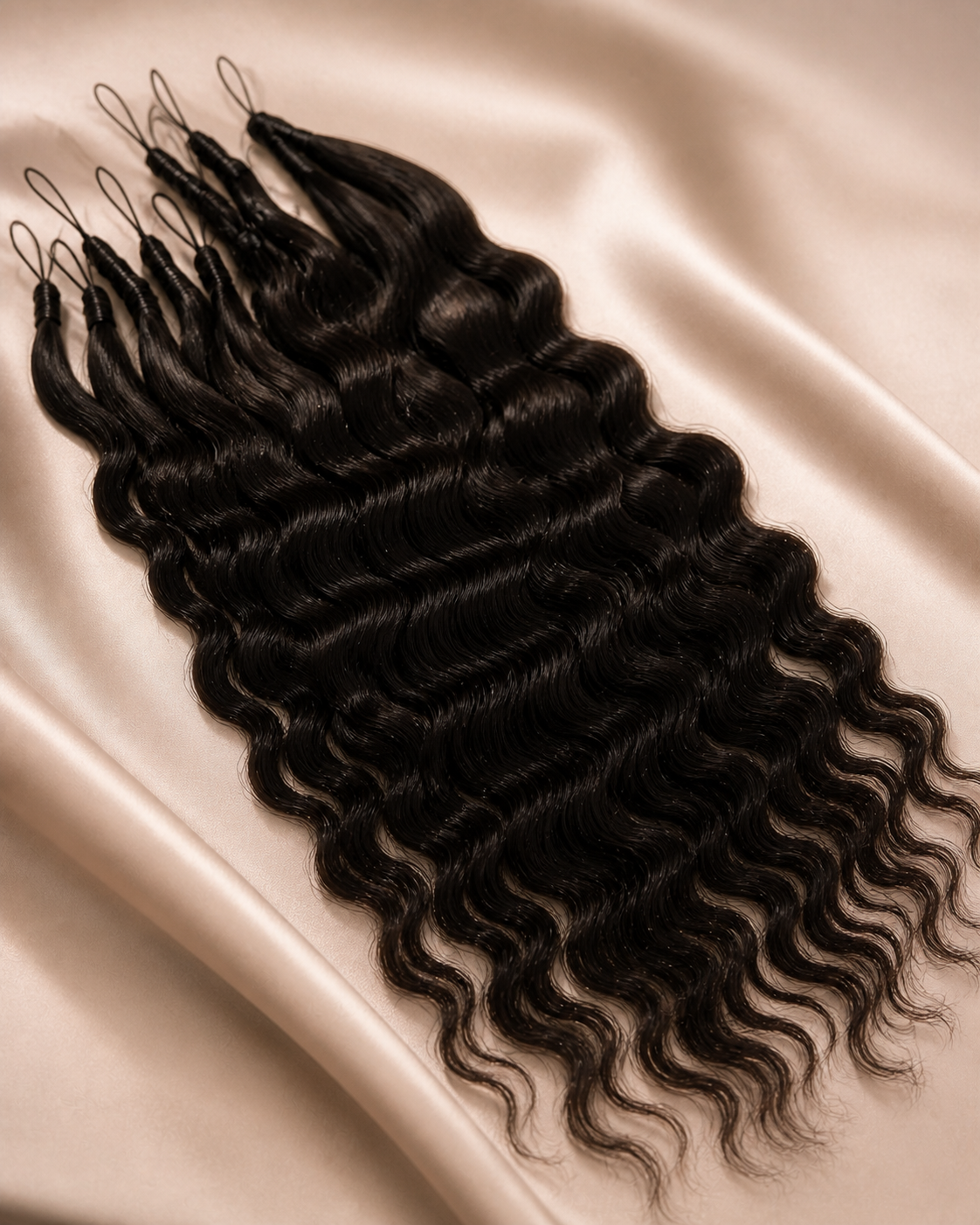 Leo Liana Crochet Feather Human Hair — Miracle Knot Hair